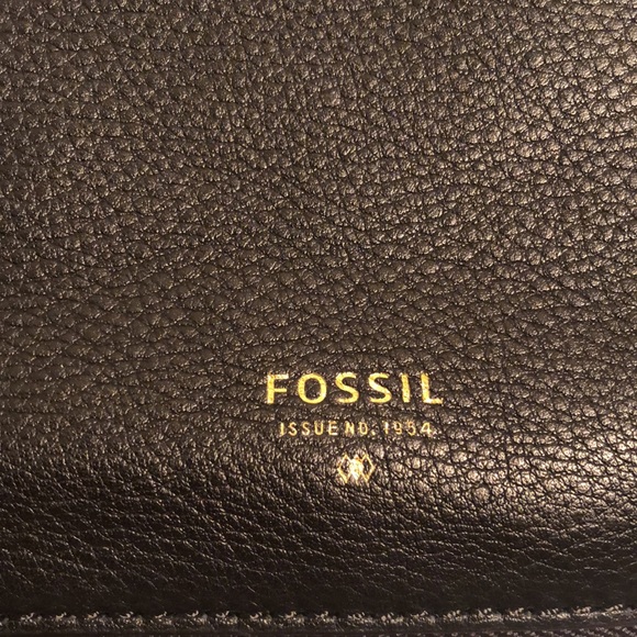 Fossil zipper trim shoulder bag - Picture 3 of 9